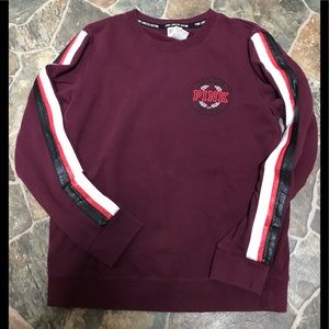 Victoria Secret Pink Logo Crew Small